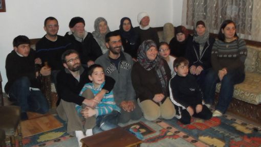  Cevdet Said ve aile fertleri bir arada